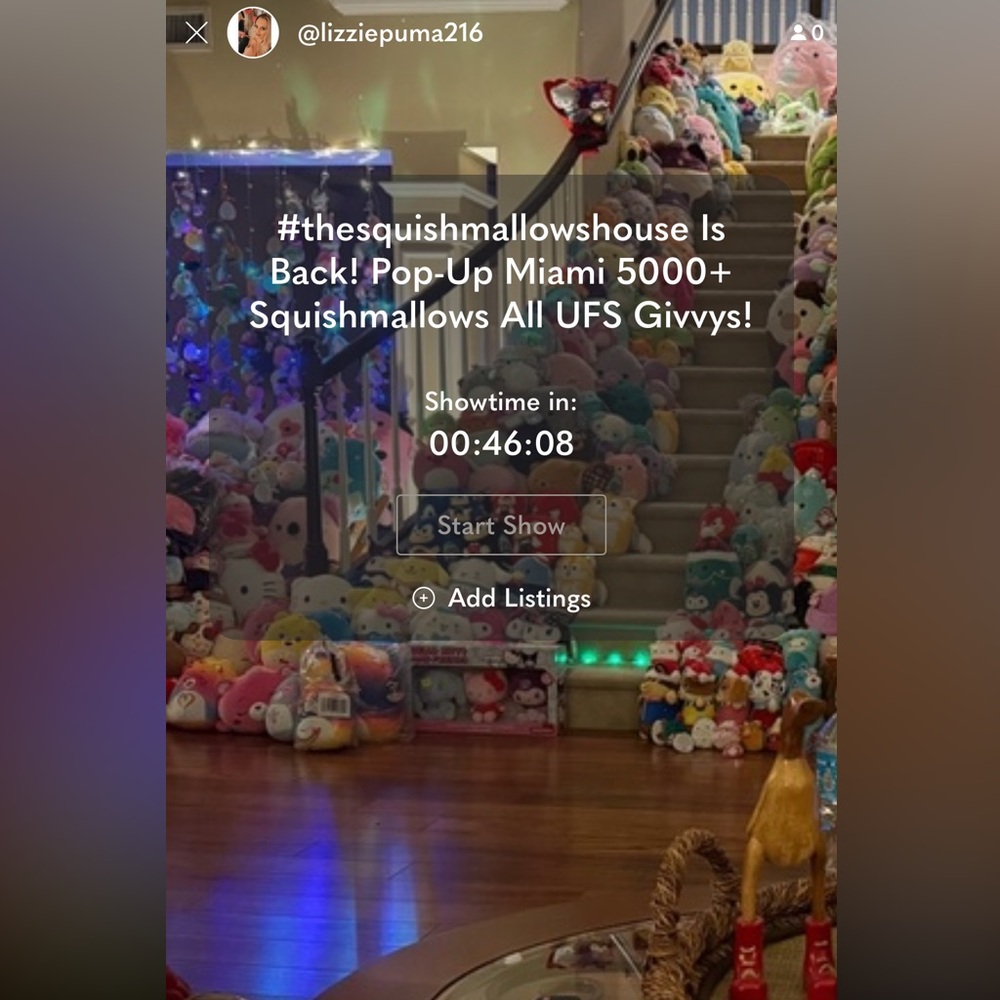 #thesquishmallowshouse is BACK! POP-UP Miami…and it’s🔥lit@the night show 11:45pm